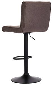 Barové stoličky - textil - 2 ks | taupe