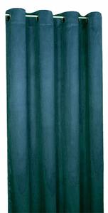 Forbyt Zatemňovací závěs Suedine námořnická modrá, 140 x 240 cm, sada 2 ks
