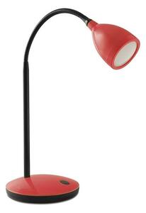 Stolní lampa GTV LED DANTE červená