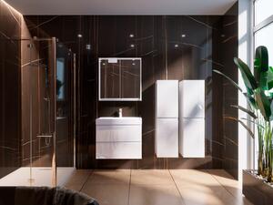 Kingsbath Savona 80 zrcadlová skříňka do koupelny s LED podsvícením