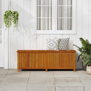 Zahradní úložný box 175 x 50 x 58 cm masivní akáciové dřevo