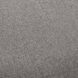 Barové židle - textil - 2 ks | tmavě šedé