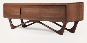 TV stolek Antoni 1600 luxusní dřevěný TV lowboard
