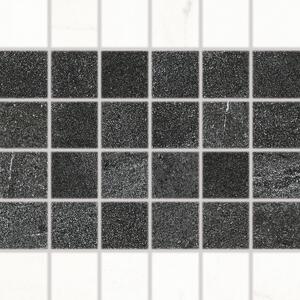 Mozaika RAKO Vein černobílá 30x30 cm mat WDM06233.1