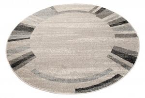 Makro Abra Kulatý koberec SARI 3443A béžový Rozměr: průměr 100 cm
