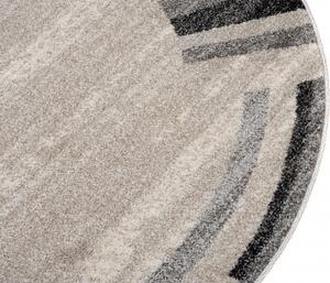 Makro Abra Kulatý koberec SARI 3443A béžový Rozměr: průměr 100 cm