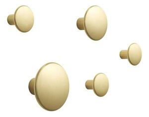 Muuto - Dots Metal Set Of 5 Brass - Lampemesteren