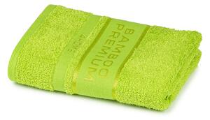Ručník Bamboo Premium zelená, 50 x 100 cm