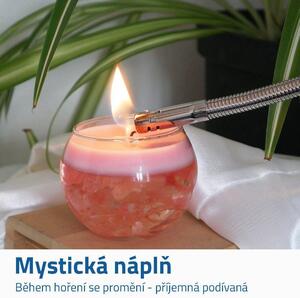 Gelová svíčka - růžová
