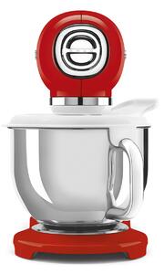 50's Retro Style kuchyňský robot s nerezovou miskou 4,8 l červený - SMEG