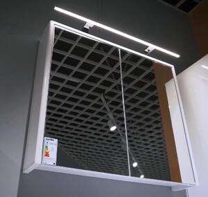 Kingsbath Livorno Structure Stone 70 zrcadlová skříňka do koupelny s LED osvětlením
