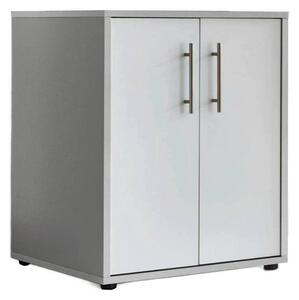 SKŘÍŇ NA ŠANONY, šedá, bílá, 54/74/50 cm MID.YOU - Online Only kancelářský nábytek, Online Only