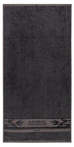 Bamboo Premium ručník tmavě šedá, 50 x 100 cm, sada 2 ks
