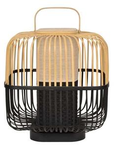 Forestier - Bamboo Square Stolní Lampa M Black - Lampemesteren