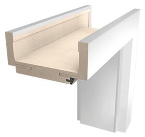 Obložková zárubeň Naturel 80 cm pro tloušťku stěny 9,5-11,5 cm levá O2BM80L