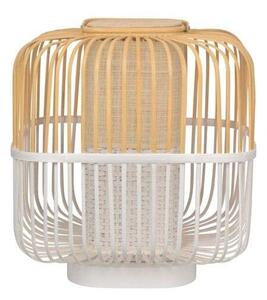 Forestier - Bamboo Square Stolní Lampa M White - Lampemesteren