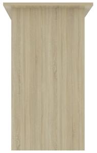 Psací stůl Keew - dřevotříska - dub sonoma | 80x45x74 cm