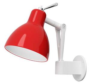Rotaliana - Luxy W0 Nástěnné Svítidlo White/Red - Lampemesteren