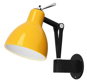 Rotaliana - Luxy W0 Nástěnné Svítidlo Black/Yellow - Lampemesteren