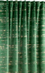 Zelený zatemňovací záves na páske ANDREAN 135x280 cm