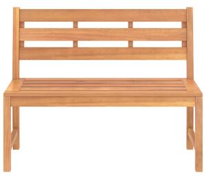 Zahradní lavice 114 cm masivní teakové dřevo