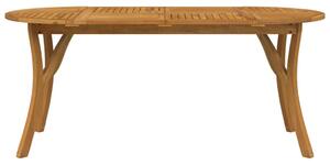 Zahradní stůl 200 x 90 x 75 cm masivní akáciové dřevo