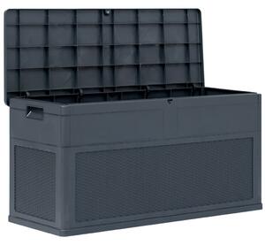 Zahradní úložný box 320 l antracitový