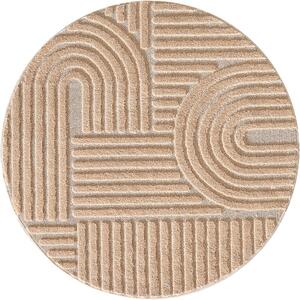 Světle růžový kulatý koberec ø 80 cm Art 1121 – Ayyildiz Carpets