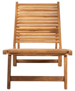 Zahradní lehátko masivní teak