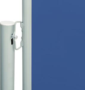Zatahovací boční markýza 180 x 600 cm modrá