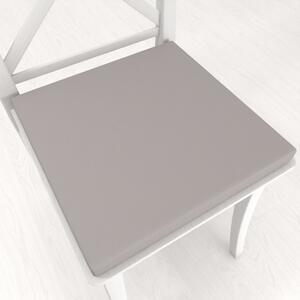 Biante Čtvercový podsedák Rongo RG-101 Světle šedý - 38x38x3 cm