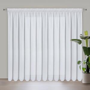 ZÁCLONA NA PÁSCE ARLETA 350X270 CM BÍLÁ