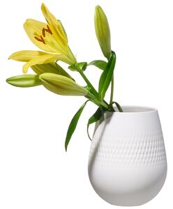 Váza Carré, malá, kolekce Manufacture Collier blanc - Villeroy & Boch