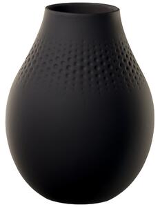 Váza Perle, vysoká, kolekce Manufacture Collier noir - Villeroy & Boch