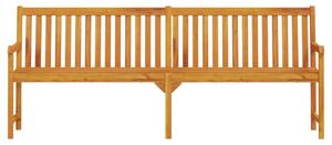 Zahradní lavice 219 cm masivní akáciové dřevo