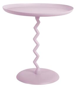Kovový kulatý odkládací stolek ø 40 cm Zig Zag – Leitmotiv