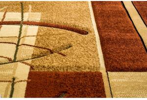 Kusový koberec Moderní hnědý 70x140cm