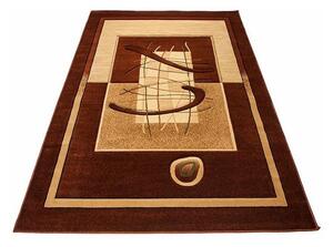 Kusový koberec Moderní hnědý 60x100cm