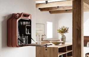 Minibar / kanistr - Bar Cabinet, Copper, 6 variant - Danish Fuel Varianta: Oak
