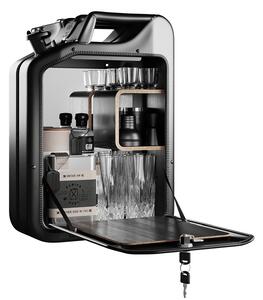 Minibar / kanistr - Bar Cabinet, Nano Black, 6 variant - Danish Fuel Varianta: Zebrano