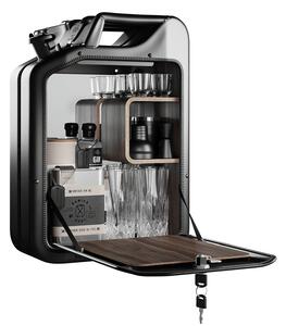 Minibar / kanistr - Bar Cabinet, Nano Black, 6 variant - Danish Fuel Varianta: Walnut