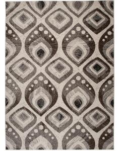 Kusový koberec Paví pero šedý 80x150cm