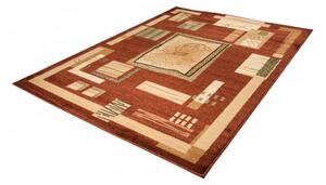 Kusový koberec eko Forme hnědý 70x140cm