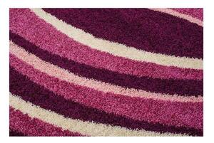 Kusový koberec Shaggy Chiara fialový 190x270cm