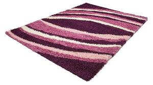 Kusový koberec Shaggy Chiara fialový 190x270cm
