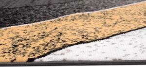 Makro Abra Moderní kusový koberec CHEAP K857G žlutý šedý Rozměr: 200x300 cm