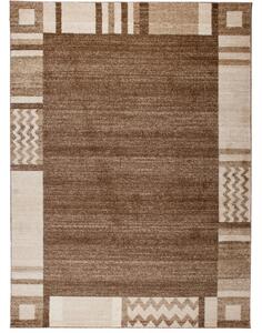 Kusový koberec Bordura hnědý 2 140x190cm