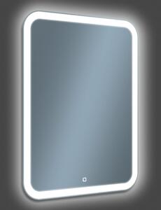 Venti Prima zrcadlo 60x80 cm obdélníkový s osvětlením stříbrná 5907722357915
