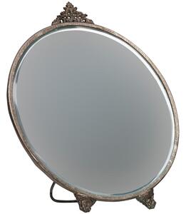 Hoorns Mosazné kovové kosmetické zrcadlo Hosp 26 x 22,2 cm