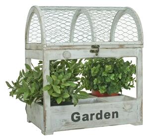 Dřevěný stojan na květiny (výška 39 cm) – Garden Pleasure